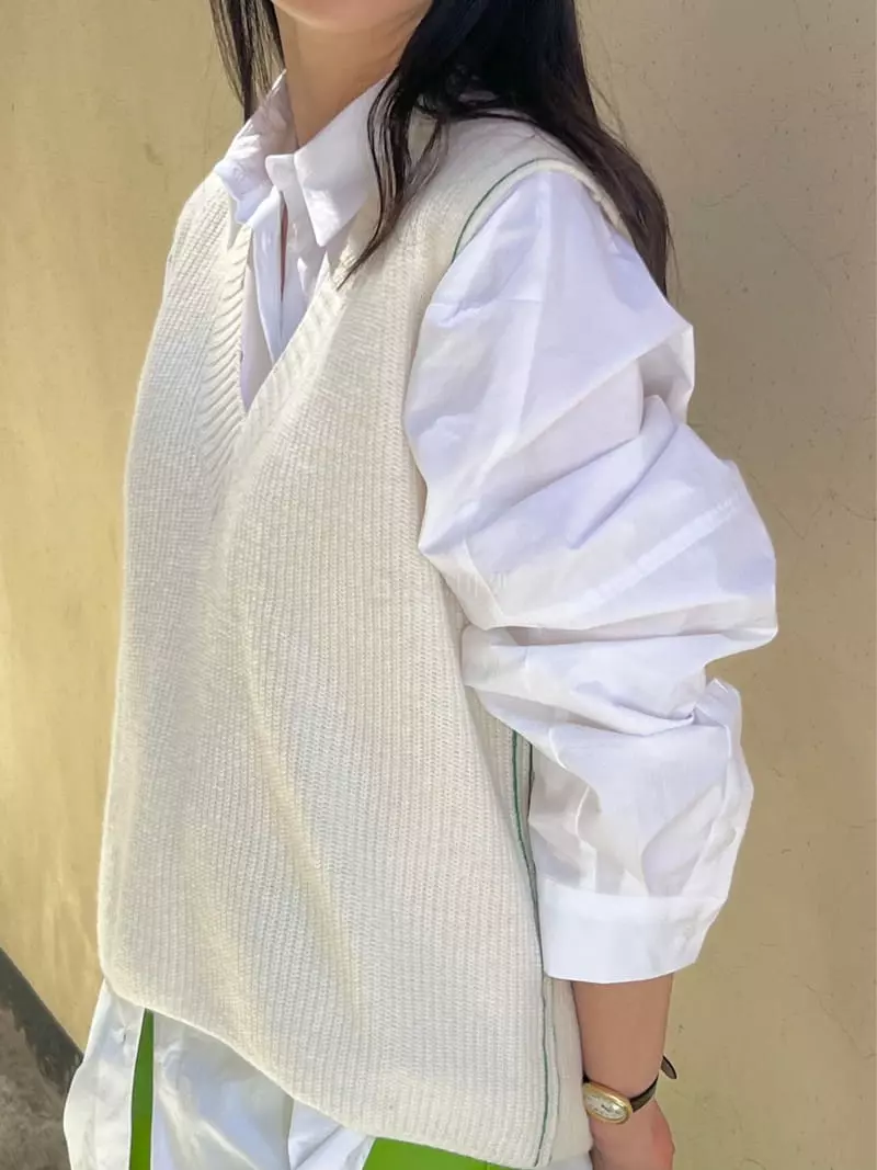 Taste - Korean Women Fashion - #womensfashion - Leather Slit Skirt - 2