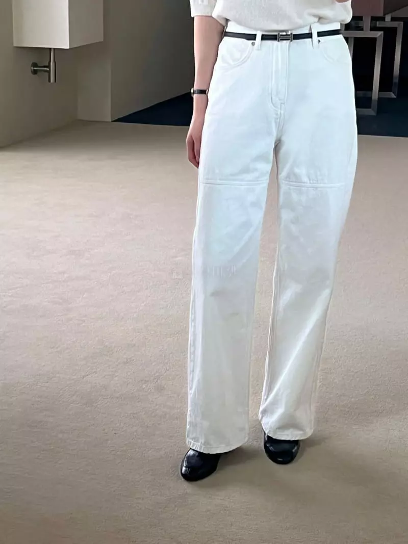 Taste - Korean Women Fashion - #womensfashion - Dyeing Roll-up Pants - 3