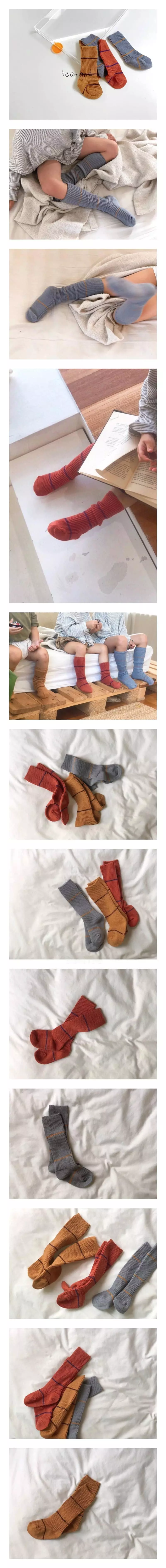Teamand - Korean Children Fashion - #Kfashion4kids - Erze Socks sEt