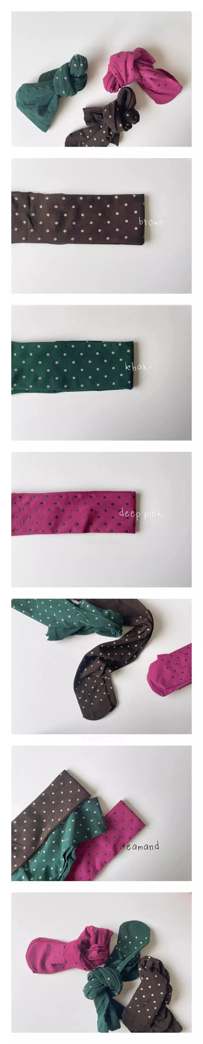Teamand - Korean Children Fashion - #Kfashion4kids - Dot Stocking 