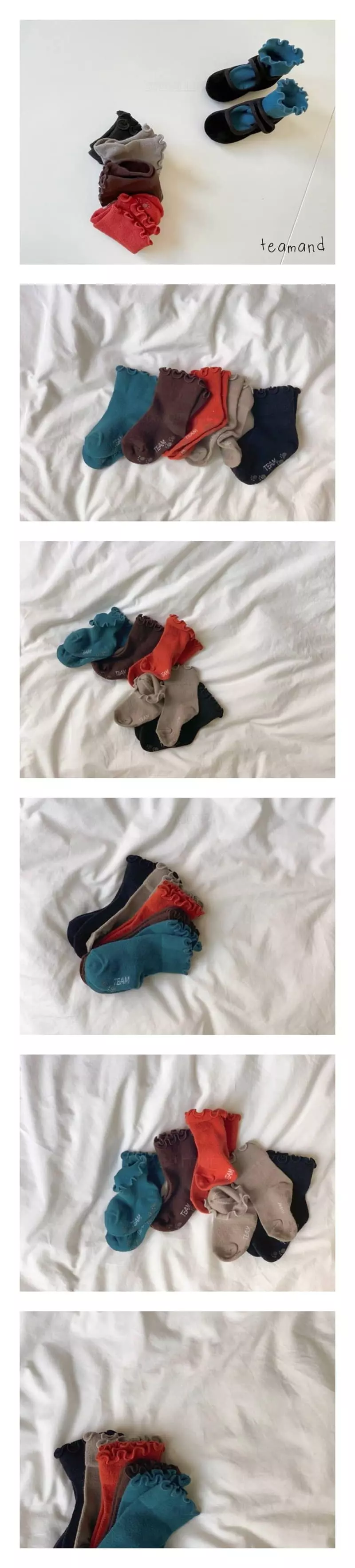 Teamand - Korean Children Fashion - #childofig - Ggobul Socks Set
