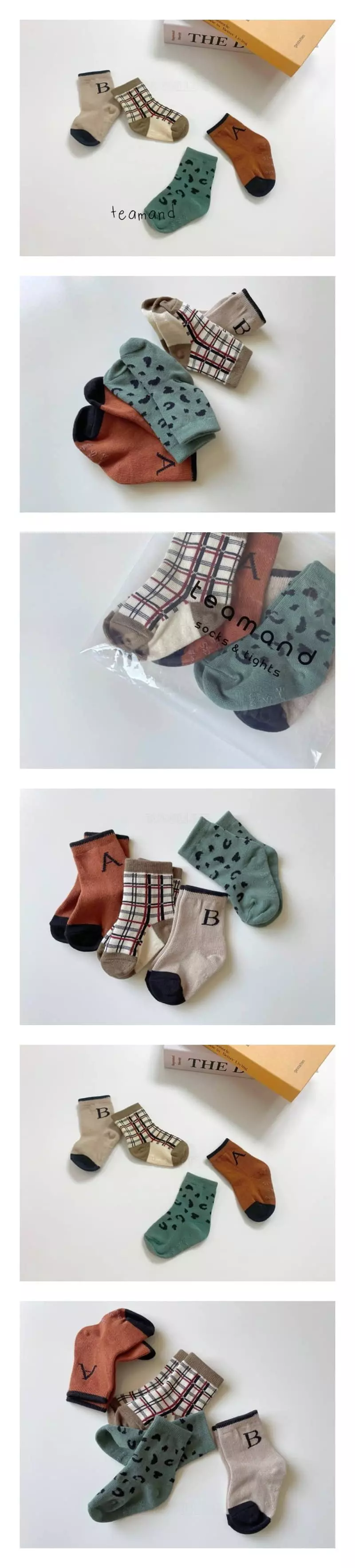 Teamand - Korean Children Fashion - #childrensboutique - Marlang Socks Set