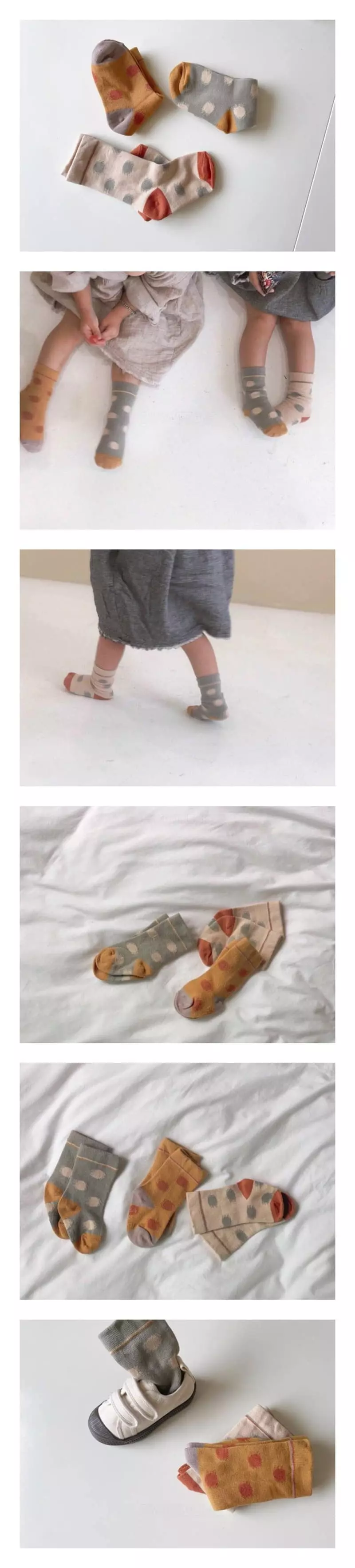 Teamand - Korean Children Fashion - #designkidswear - Bread Socks Set