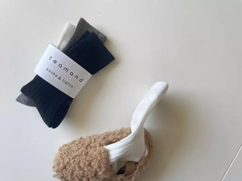Teamand - Korean Children Fashion - #fashionkids - Essential Knee Socks Set - 3