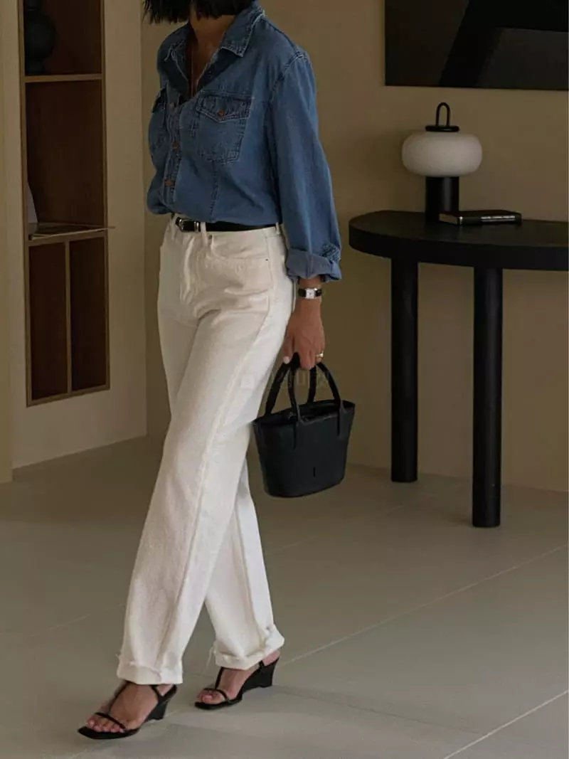 Tempting - Korean Women Fashion - #momslook - Pure Jeans - 9