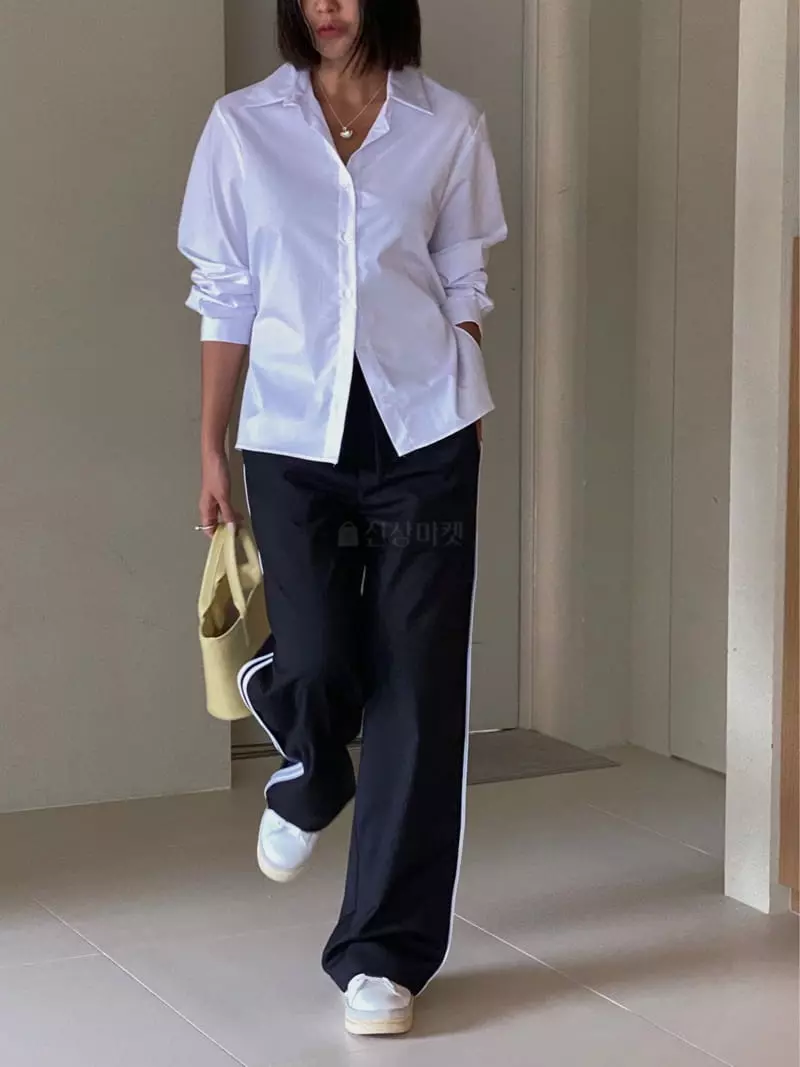 Tempting - Korean Women Fashion - #momslook - Taping Pants - 2
