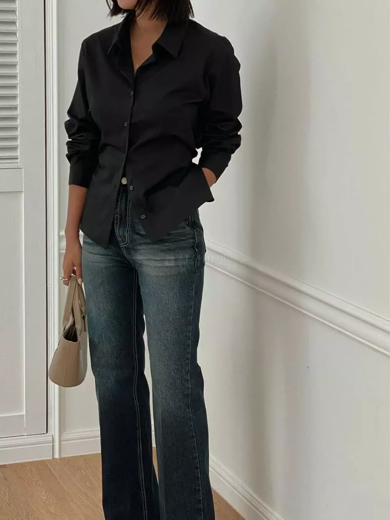 Tempting - Korean Women Fashion - #momslook - Stock Shirt - 5