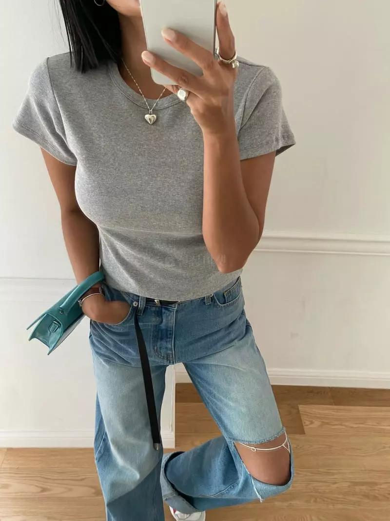 Tempting - Korean Women Fashion - #womensfashion - Bravo Tee - 4