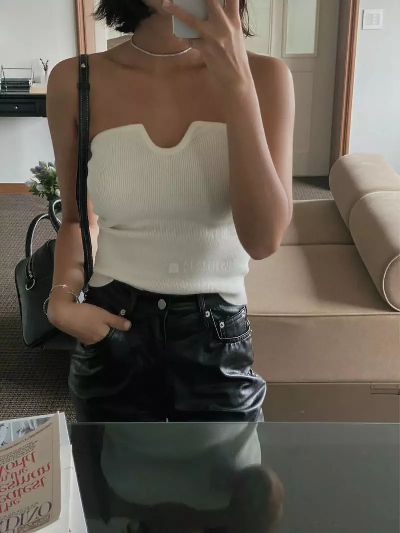 Tempting - Korean Women Fashion - #momslook - Knit Top - 10