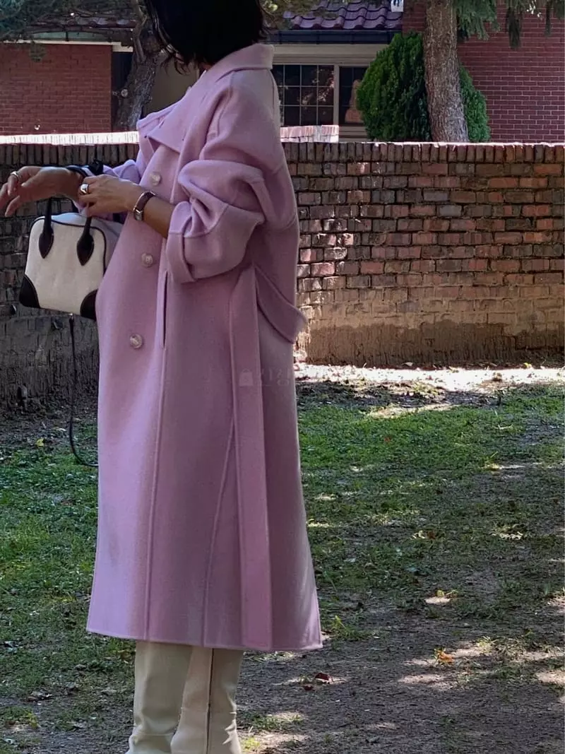 Tempting - Korean Women Fashion - #momslook - Salt Hand Made Coat - 6