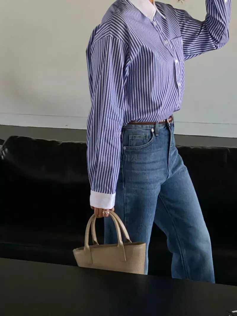 Tempting - Korean Women Fashion - #romanticstyle - Oz Shirt - 2