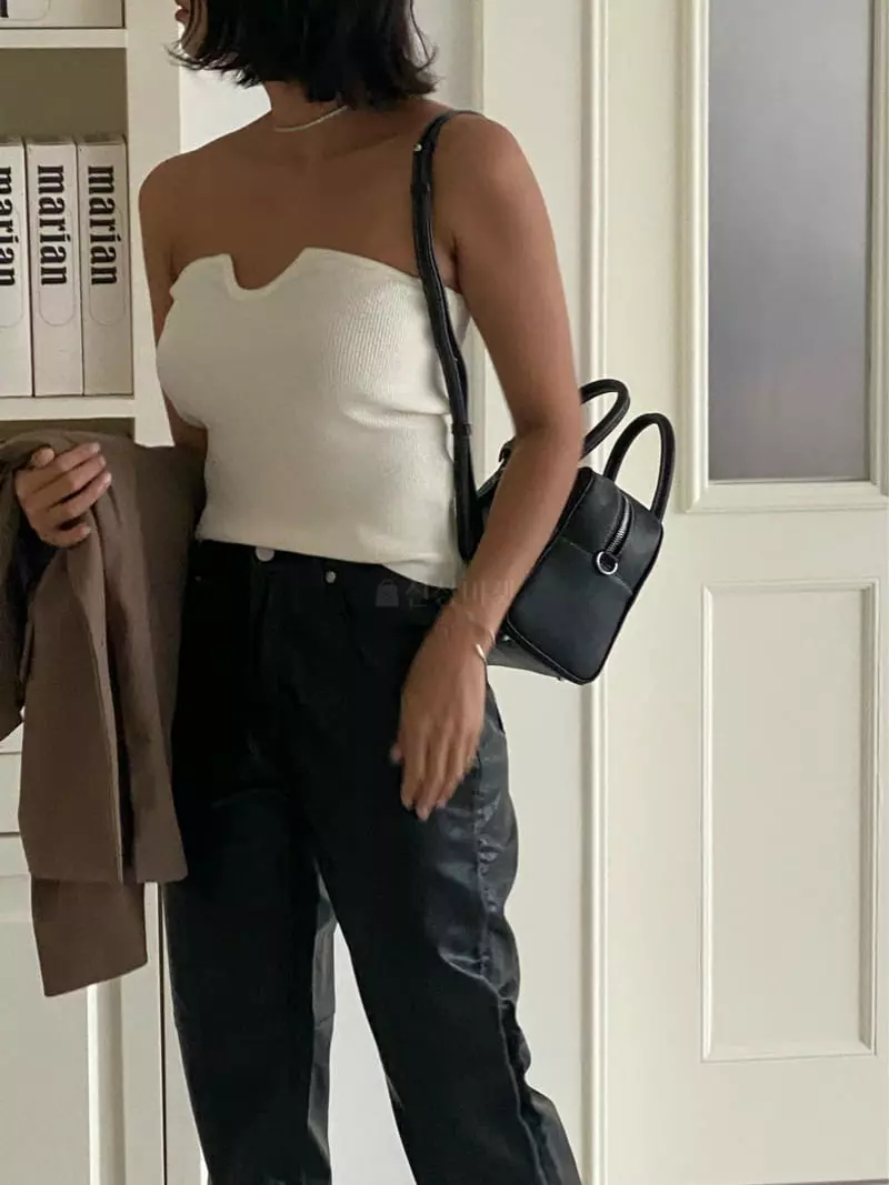 Tempting - Korean Women Fashion - #romanticstyle - Knit Top - 2
