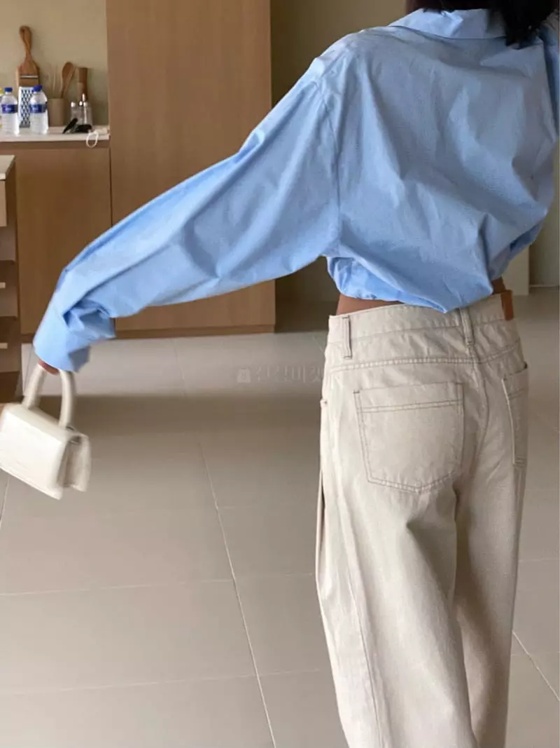 Tempting - Korean Women Fashion - #vintageinspired - Cheese Shirt - 3