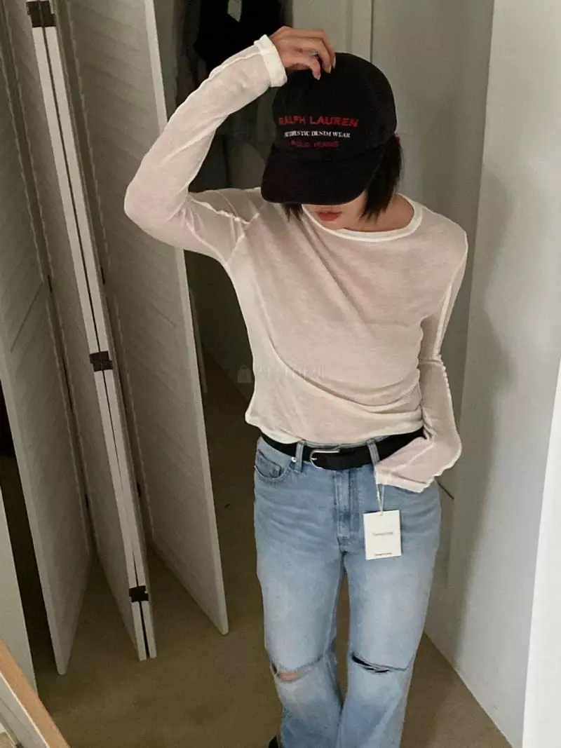 Tempting - Korean Women Fashion - #vintagekidsstyle - Cash Tee - 6