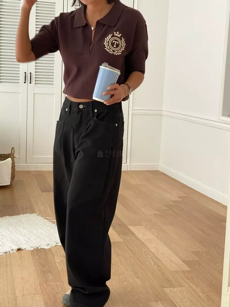 Tempting - Korean Women Fashion - #womensfashion - Kate Embroidery Tee