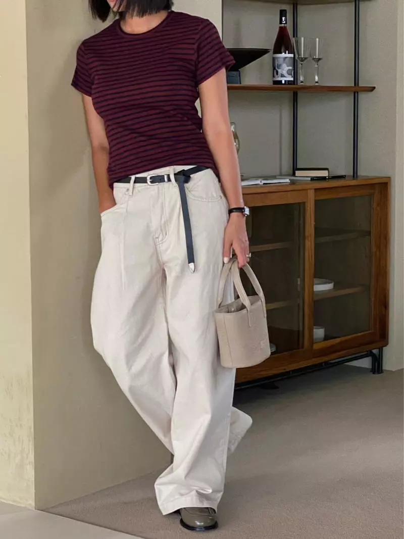Tempting - Korean Women Fashion - #womensfashion - Stripes Tee - 5