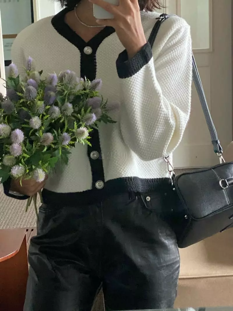 Tempting - Korean Women Fashion - #womensfashion - Sha Knit Jacket - 8