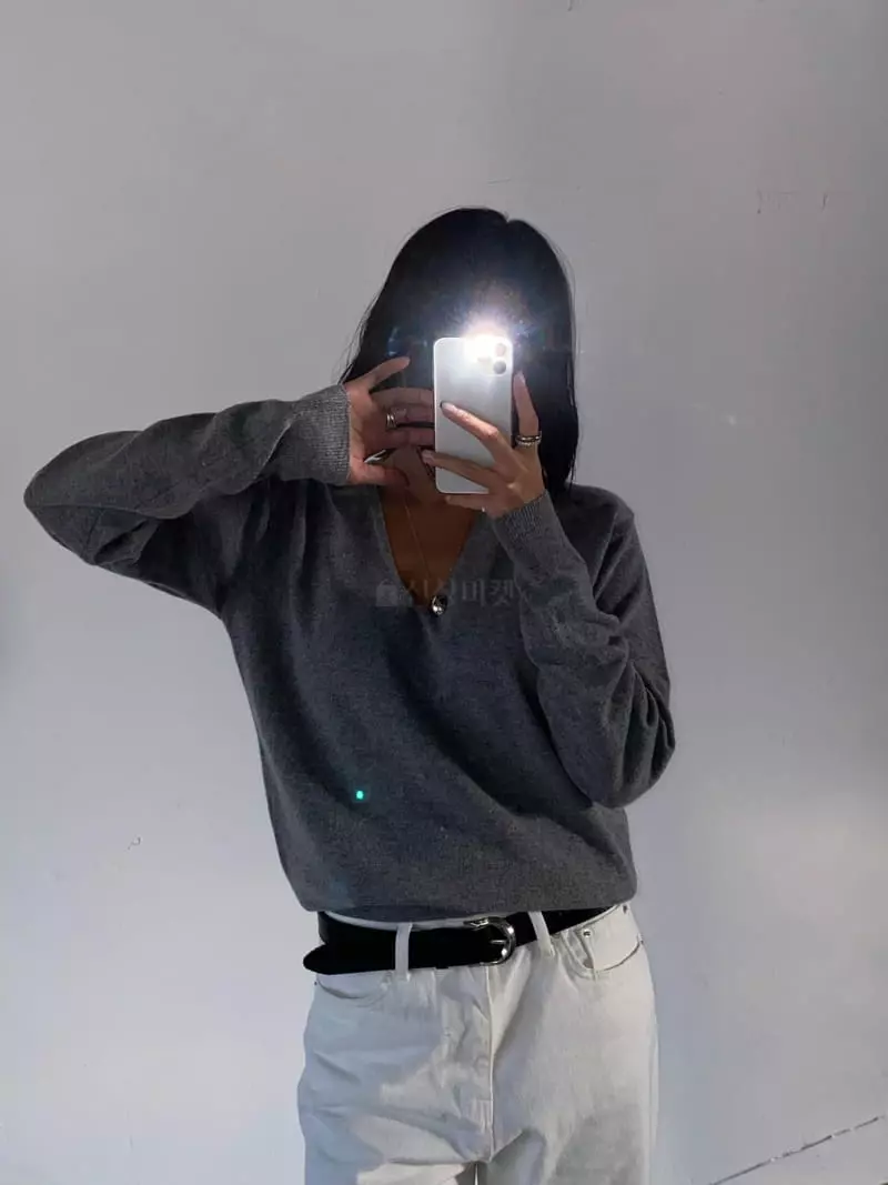 Tempting - Korean Women Fashion - #womensfashion - Classic Cash Knit Tee