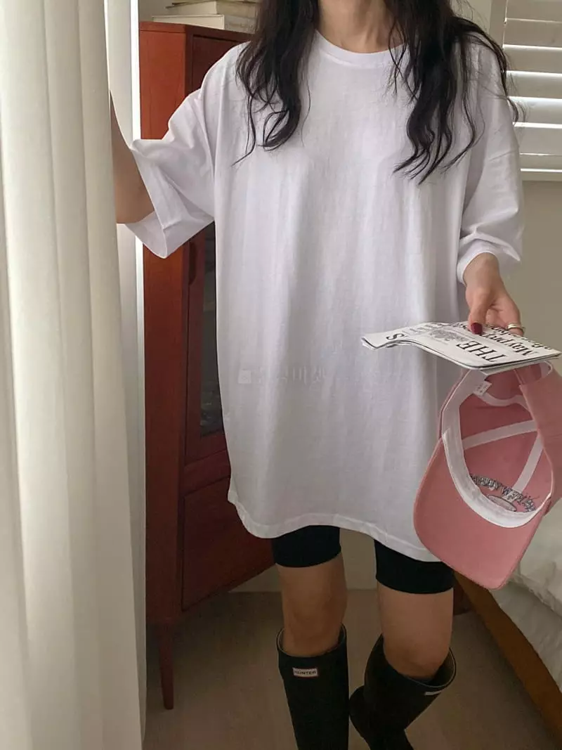 Tfarm - Korean Women Fashion - #momslook - Inseang Box Tee - 3