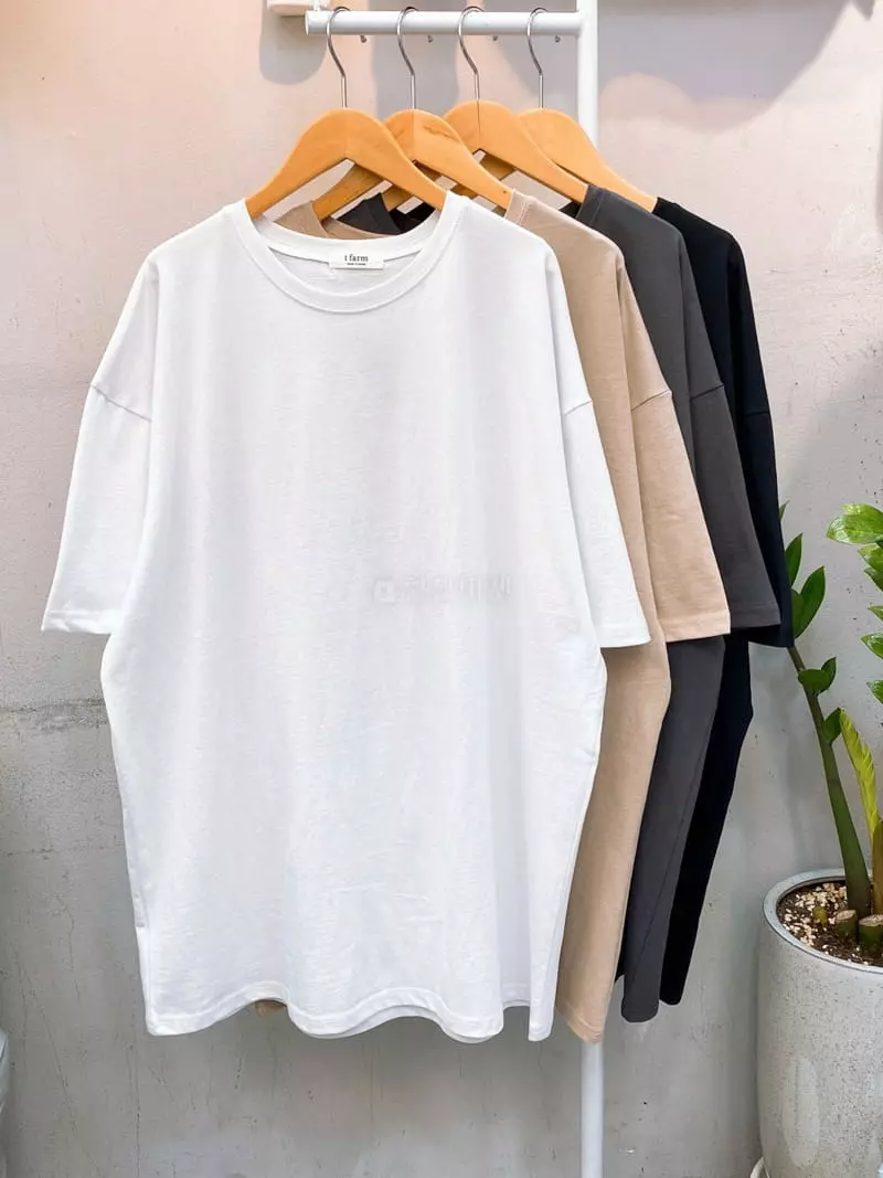 Tfarm - Korean Women Fashion - #momslook - Inseang Box Tee - 9