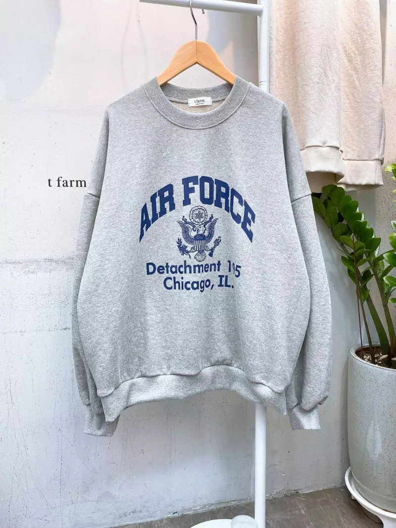 Tfarm - Korean Women Fashion - #momslook - Air Force Sweatshirt - 5