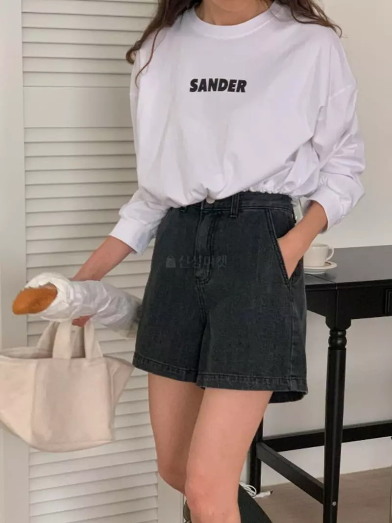 Tfarm - Korean Women Fashion - #momslook - Sendar String Tee