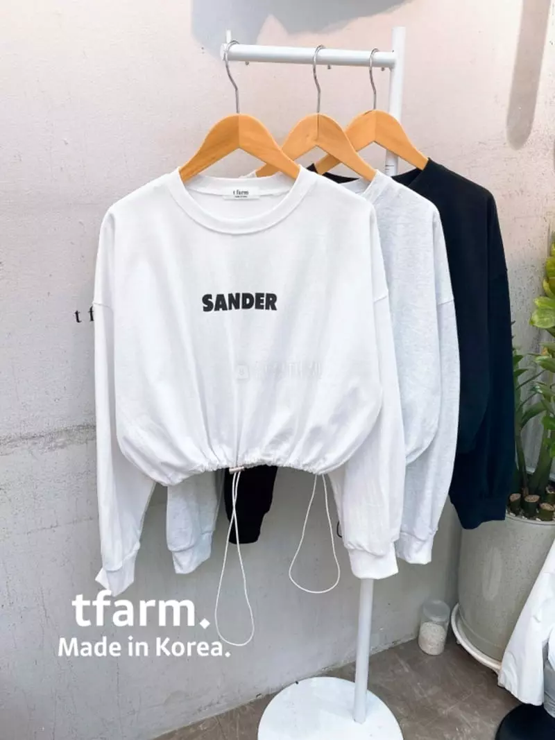 Tfarm - Korean Women Fashion - #momslook - Sendar String Tee - 9