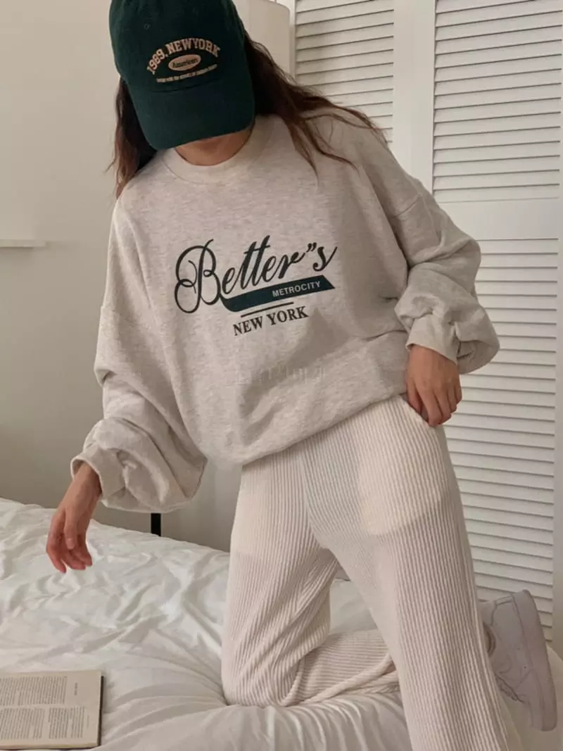 Tfarm - Korean Women Fashion - #momslook - Better Sweatshirt - 2