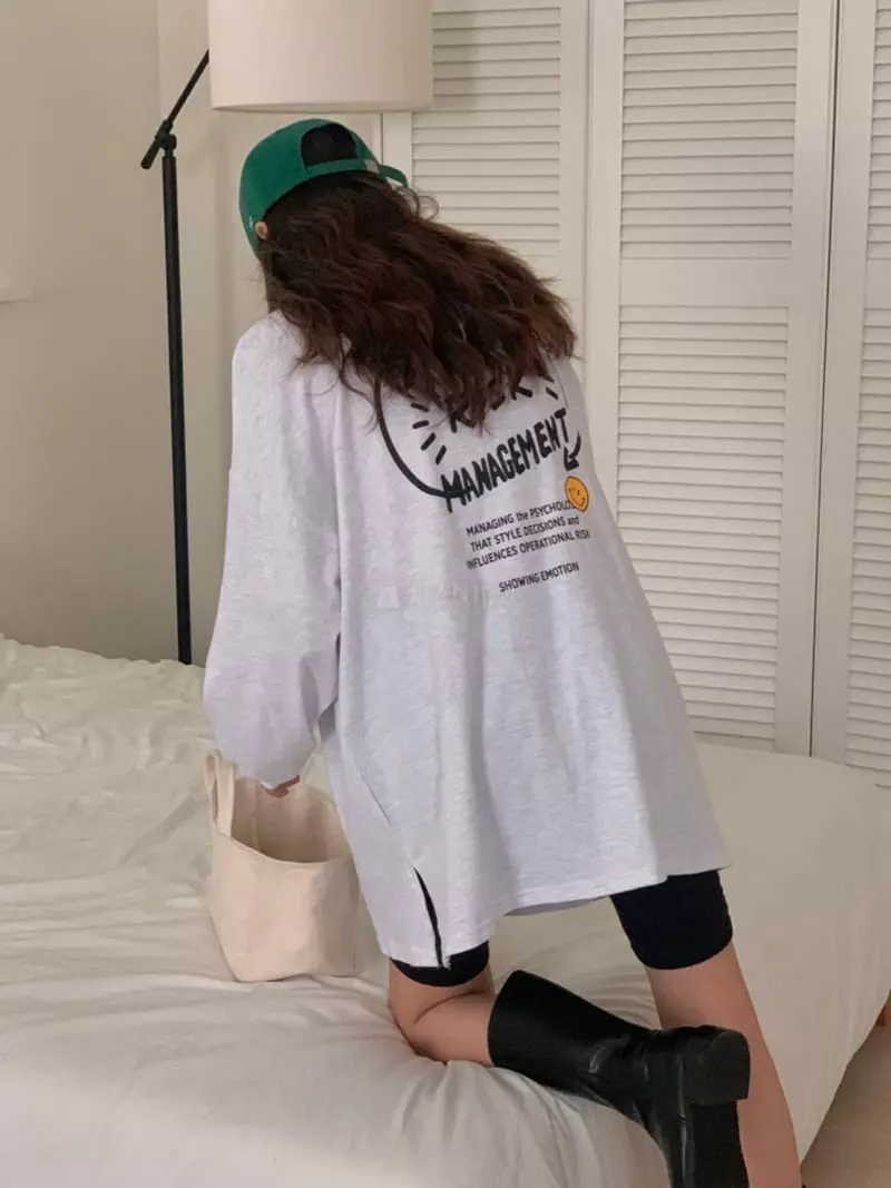 Tfarm - Korean Women Fashion - #momslook - Bangsil Box Tee - 3