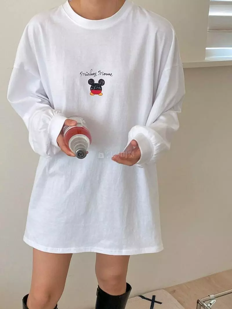 Tfarm - Korean Women Fashion - #momslook - Ma Box Tee