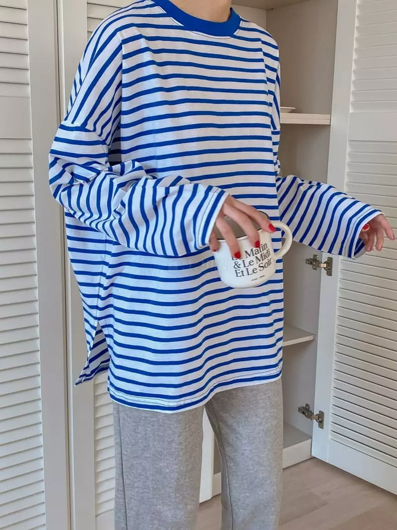 Tfarm - Korean Women Fashion - #womensfashion - Roen Stripes Tee - 4