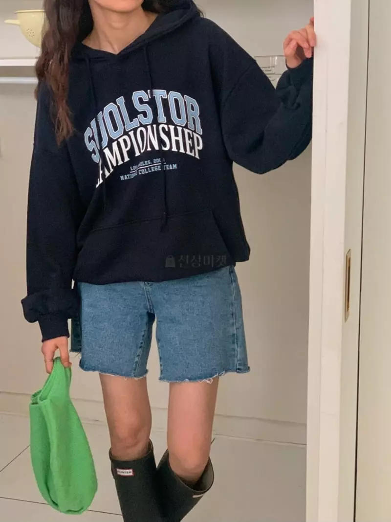 Tfarm - Korean Women Fashion - #momslook - Camphion Hoody Tee - 6