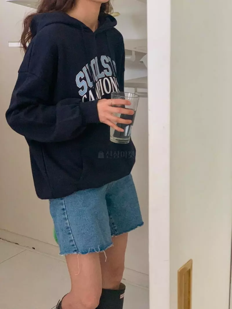 Tfarm - Korean Women Fashion - #momslook - Camphion Hoody Tee - 8