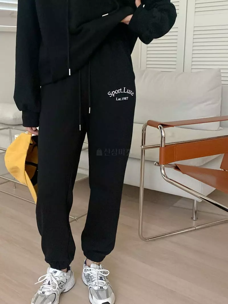 Tfarm - Korean Women Fashion - #pursuepretty - Luxe Jogger Set - 8