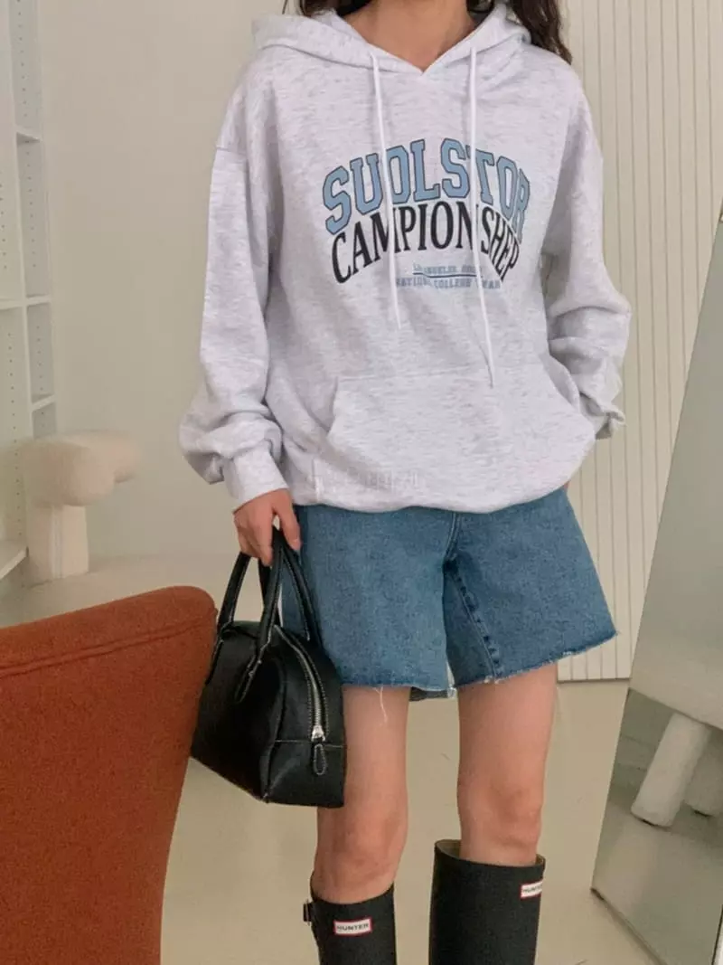 Tfarm - Korean Women Fashion - #restrostyle - Camphion Hoody Tee