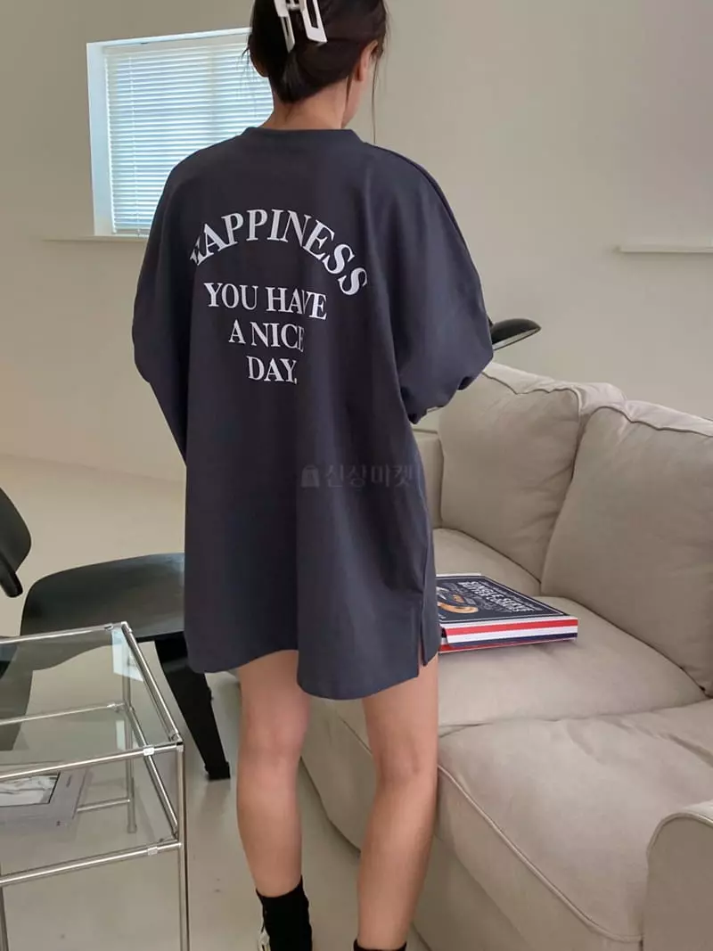 Tfarm - Korean Women Fashion - #shopsmall - Happy Box Tee - 7