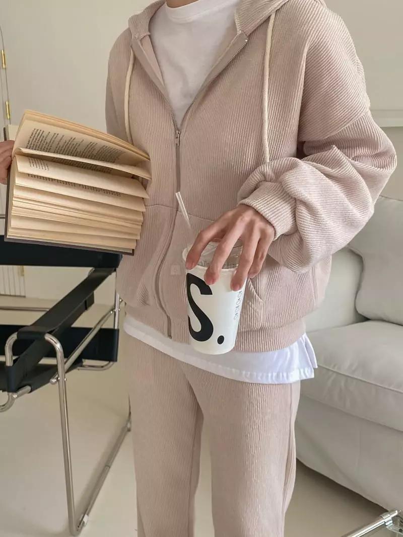 Tfarm - Korean Women Fashion - #shopsmall - Tenda Zip-up Set - 6