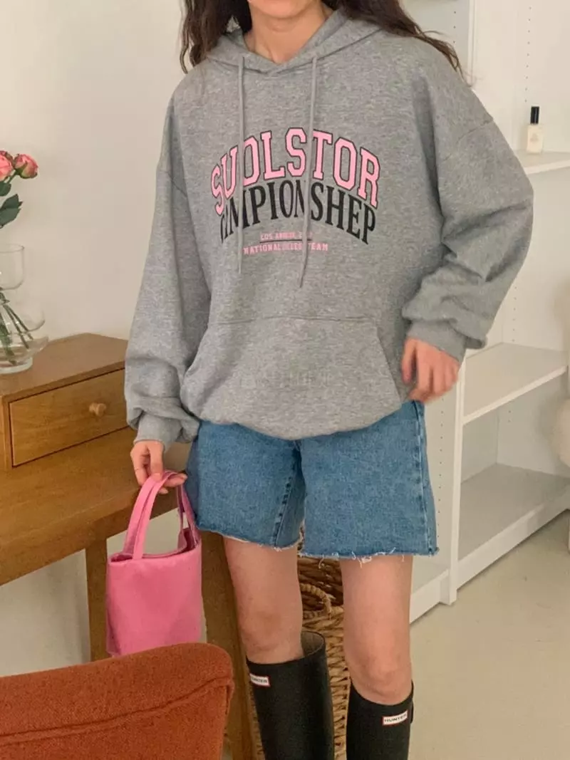 Tfarm - Korean Women Fashion - #shopsmall - Camphion Hoody Tee - 3