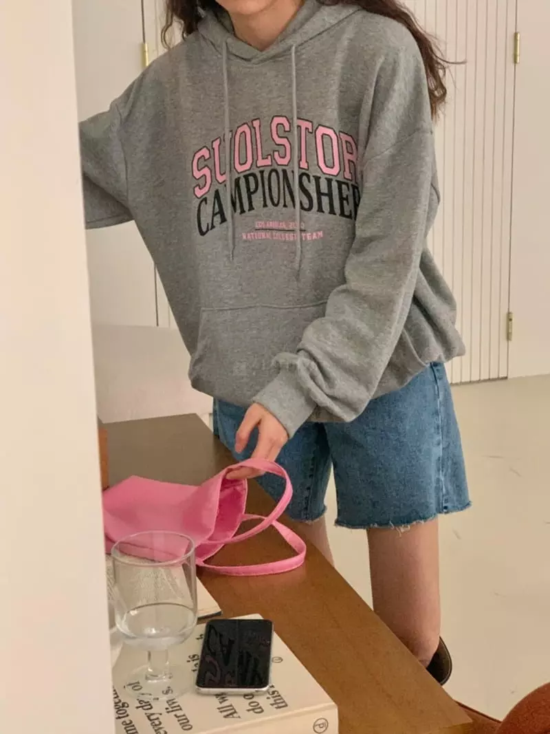 Tfarm - Korean Women Fashion - #thelittlethings - Camphion Hoody Tee - 5