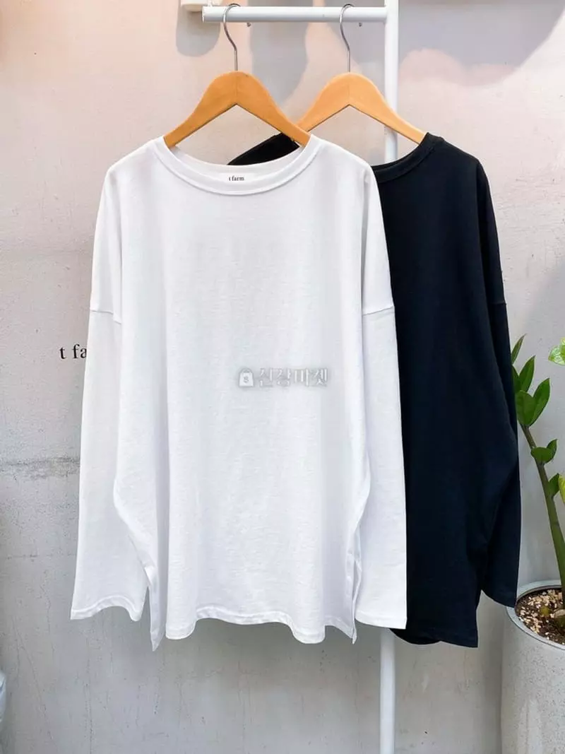 Tfarm - Korean Women Fashion - #vintageinspired - Daily Tee - 5