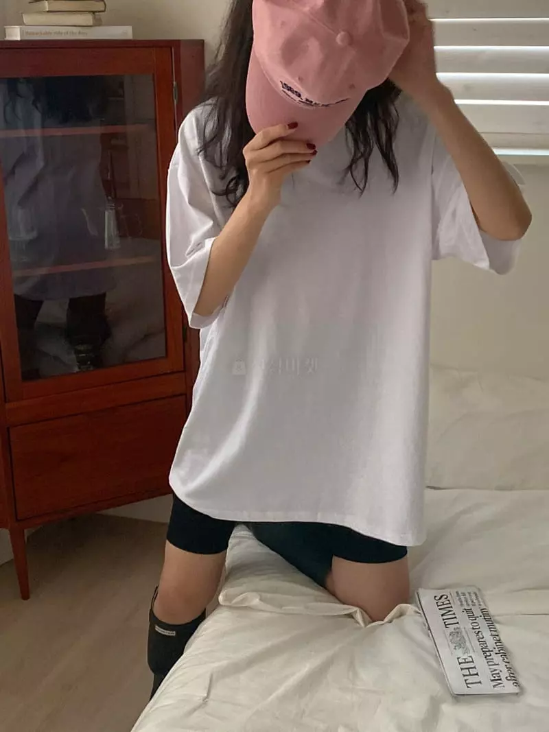 Tfarm - Korean Women Fashion - #momslook - Inseang Box Tee - 4