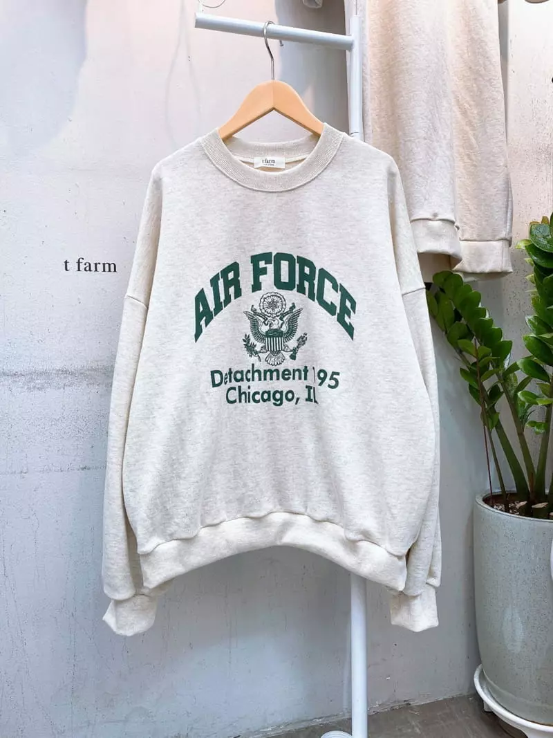 Tfarm - Korean Women Fashion - #momslook - Air Force Sweatshirt - 4