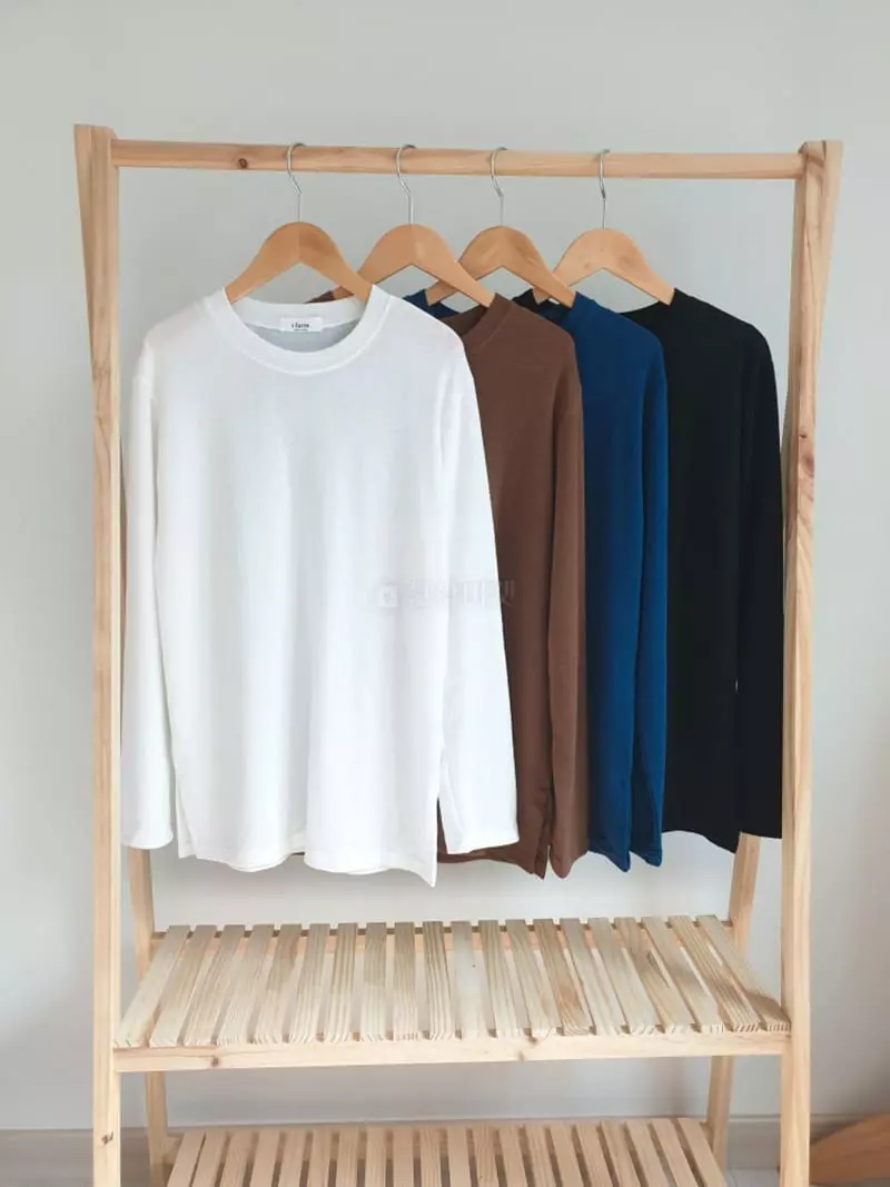 Tfarm - Korean Women Fashion - #womensfashion - Snow Slit Tee - 6