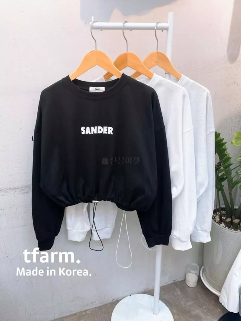 Tfarm - Korean Women Fashion - #womensfashion - Sendar String Tee - 10