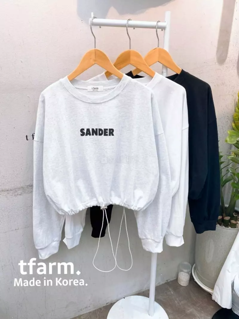 Tfarm - Korean Women Fashion - #womensfashion - Sendar String Tee - 8