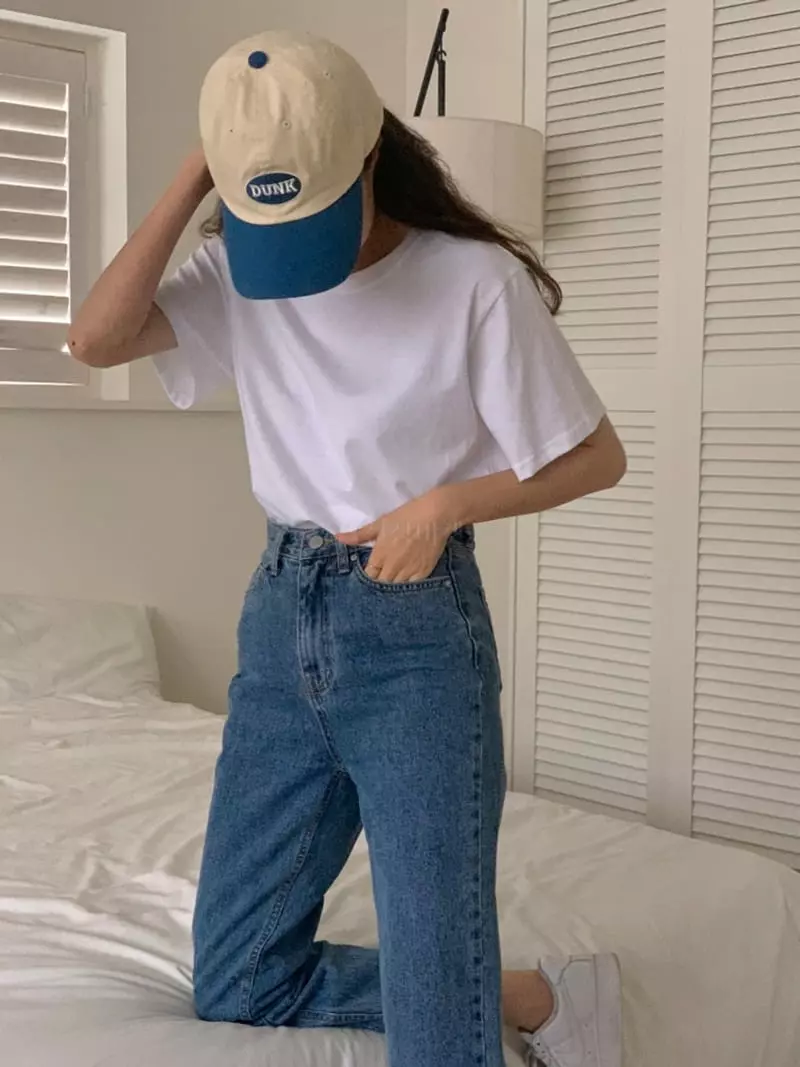 Tfarm - Korean Women Fashion - #momslook - Basic Short Sleeves Tee - 4