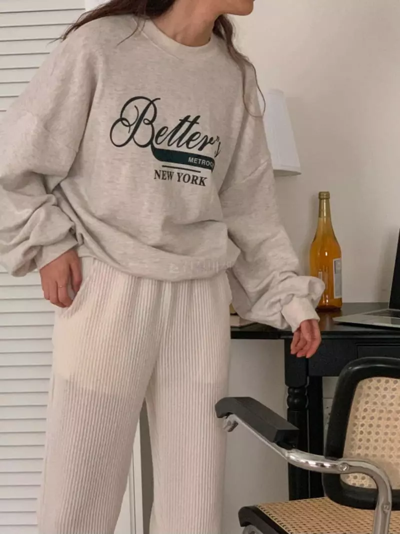 Tfarm - Korean Women Fashion - #womensfashion - Better Sweatshirt