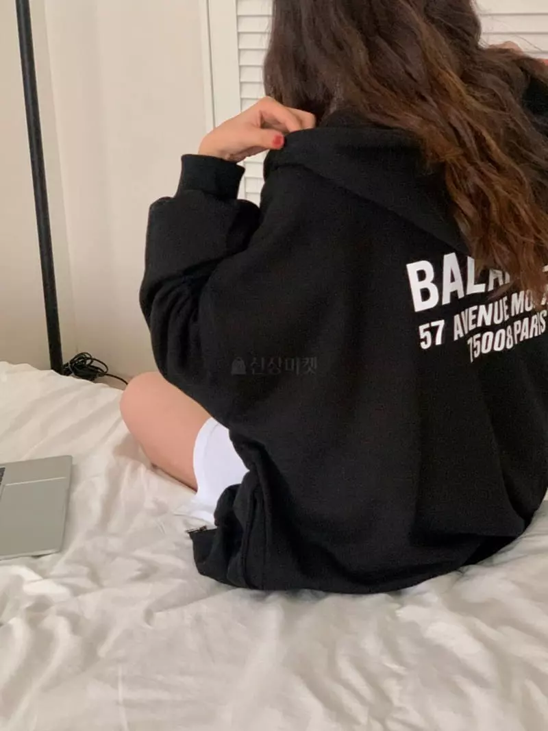 Tfarm - Korean Women Fashion - #womensfashion - Balance Hoody Zip-up - 7