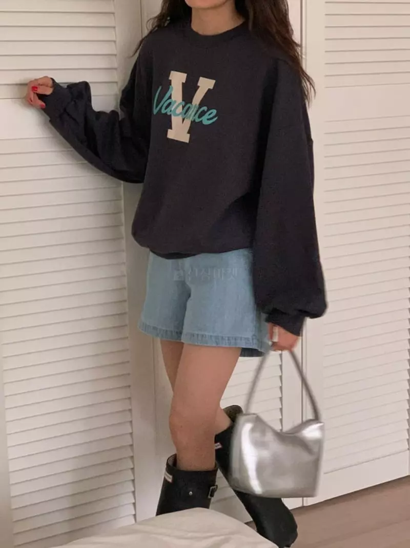 Tfarm - Korean Women Fashion - #womensfashion - Vacance Sweatshirt - 8
