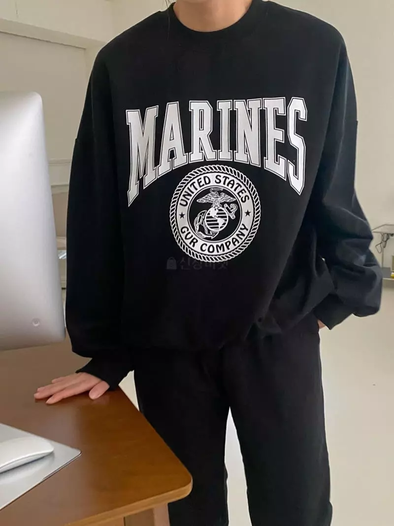 Tfarm - Korean Women Fashion - #womensfashion - Marine Tee - 5